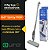 Mop Spray Refil Rodo de Limpeza Esfregão Magico com Reservatório Microfibra 1 refil - Imagem 1