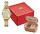 Kit Relógio Mondaine Feminino Dourado 32804LPMKDE1K1 - Imagem 1