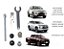 Trava Anti Furto Estepe Pickups L200 Sport Pajero S10 - Imagem 1