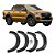 Alargador Para-lamas Ford Ranger 2016 À 2019 Preto - Imagem 1