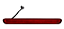 Brake Light Hilux 2016 A 2024 Luz De Freio Da Tampa Traseira Vermelho - Imagem 5