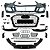 Kit Parachoque Rs3 Para Audi A3 E S3 2017-2020 Com Grade - Imagem 4