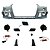 Kit Parachoque Rs3 Para Audi A3 E S3 2013-2016 Sem  Grade - Imagem 2