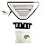 Brake Light Universal F1 Led Gel Triângular  22cm Branco - Imagem 1