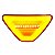 Brake Light Universal F1 Led Gel Triângular  22cm Branco - Imagem 5