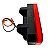 Brake Light Universal F1 Led Gel Triângular  22cm Vermelho - Imagem 5