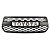 Grade Frontal Toyota Hilux 2019 e 2020 Sport Letras Grafite - Imagem 4