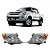 Par Farol Hilux 2005 2006 2007 2008 2009 2010 2011 Cromado Pisca Âmbar - Imagem 1