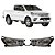 Par Farol Hilux 2016 Até 2020 Halógeno Cromado - Imagem 1