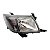 Farol Hilux 2012 Até 2015 Mascara Negra LD Passageiro - Imagem 2