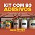 COMBO TEMPEROS - Porta Tempero Cozinha Giratório Inox 16 Potes + 80 adesivos + BRINDE ESPECIAL - Imagem 9
