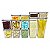 KIt 6 Potes Hermeticos Acrilico Cristal Com Trava Empilháveis Porta Mantimentos - Imagem 5