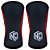 Joelheira Alta Performance 5mm (par) - Preto c/ Vermelho - NC Extreme - Imagem 2