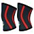 Joelheira Alta Performance 5mm (par) - Preto c/ Vermelho - NC Extreme - Imagem 3