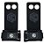 Luva Grip Eagle Claw (par) - Preto - NC Extreme - Imagem 1