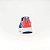 Tênis de Corrida Racer One Azul e Coral - Fila - Calçado no Atacado - Imagem 4