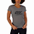 Camiseta Baby Look ON Cinza - Optimum Nutrition - Imagem 1