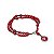 Pulseira Terço Mad Vermelha 4MM C/Esp Santo Niq Color - Imagem 2
