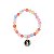 Pulseira Colorida Pulso Infantil Anjo Da Guarda De Flor - Imagem 2