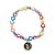 Pulseira Infantil Corações e Medalha do Anjo da Guarda - Imagem 2