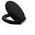 Assento Sanitário Almofadado Preto 1 Astra - Imagem 3