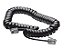 Extensão Para Telefone Preto Espiral 2.00mts Interneed - Imagem 1