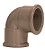Joelho Pvc Marrom 25Mmx90º Amanco - Imagem 1