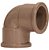 Joelho Pvc Marrom 50Mmx90º Amanco - Imagem 1