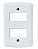 Placa 2 Postos Afastado Lux² 4x2 Tramontina - Imagem 1