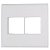 Placa 4 Postos Liz 4x4 - 57106/026 Tramontina - Imagem 1
