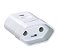 Plug Fêmea Branco 2P 20A- 57402/054 Tramontina - Imagem 1
