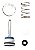 Reparo Torneira Pressmatic Deluxe 00473300 Docol - Imagem 1