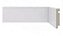 Rodapé Poliestileno 459 Branco 70x16x240cm Santa Luzi - Imagem 1