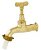 Torneira Jardim 1128 Amarela 1/2 3/4 Pp Slim Dn15 Oneel - Imagem 1