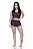 Shortdoll caveira Virginia alcinha feminino verão ref 003 - Imagem 2