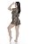 Shortdoll onça manga feminino verão ref 004 - Imagem 6