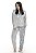 Pijama Ultra Soft Bolinha Cinza - Imagem 2