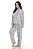 Pijama Ultra Soft Bolinha Cinza - Imagem 3
