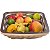 Fruteira Rustica De Mesa Marrom - Cesto Organizador - Imagem 4
