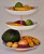 Fruteira Moderna 3 Andares Com Base Madeira - Imagem 4