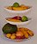 Fruteira Moderna 3 Andares Com Base Madeira - Imagem 7