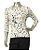 BLUSA COM ESTAMPA DE PINCELADAS MANGAS 3/4 - Imagem 1