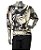 BLUSA EM FLUITY COM BARRADO - Imagem 1