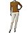 BLUSA BÁSICA GUINÉ TERRACOTA COM MANGAS 3/4 - Imagem 3