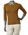 BLUSA BÁSICA GUINÉ TERRACOTA COM MANGAS 3/4 - Imagem 1