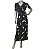 VESTIDO LONGUETE ESTAMPADO COM BOLSOS - Imagem 1