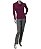 BLUSA COM GOLONA BORDÔ - Imagem 3