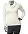 BLUSA COM GOLONA OFF WHITE - Imagem 1