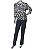 BLUSA MANGAS MORCEGO LISTAS - Imagem 2