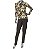 BLUSA COM GOLONA ESTAMPA ABSTRATA - Imagem 2